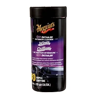 Meguiar’s®,QUIK INTERIOR DETAILER WIPES-CA,G13600C,25PC CAN,6/CV, Meguiar’s® G13600C