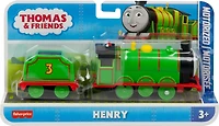 Thomas et ses amis Train jouet motorisé Locomotive Henry avec wagon