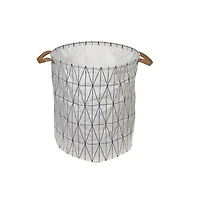 Hauteur De Tissu Rond Avec Poignée (Diamant Blanc)