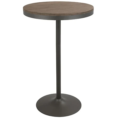 Table de bar / dînette ajustable industrielle Dakota, de LumiSource