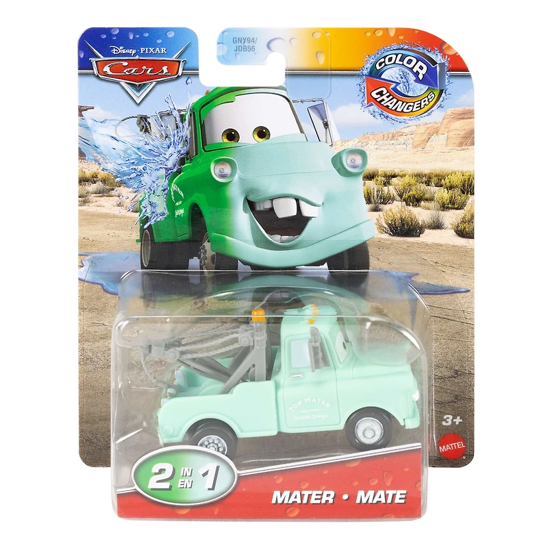 Disney/Pixar Les Bagnoles Color Changers 1:55 Voiture ou camion Mater