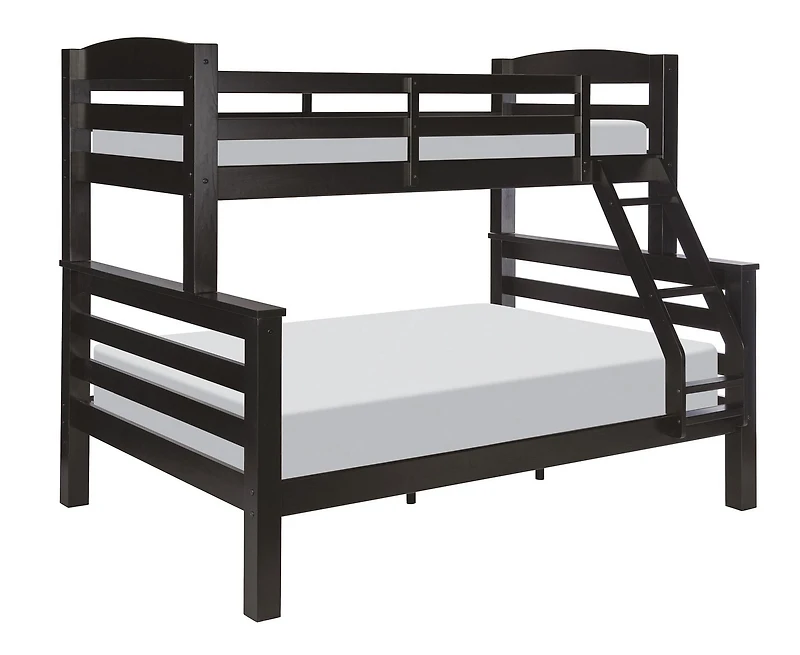 Coates Twin over Full Bunkbed, Black