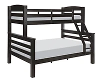 Coates Twin over Full Bunkbed, Black
