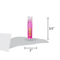 Lottie London - Roller Glaze Feeling Grape - Rollerball pH Color Changing Lip Oil in Pink - 0.23 Fl oz