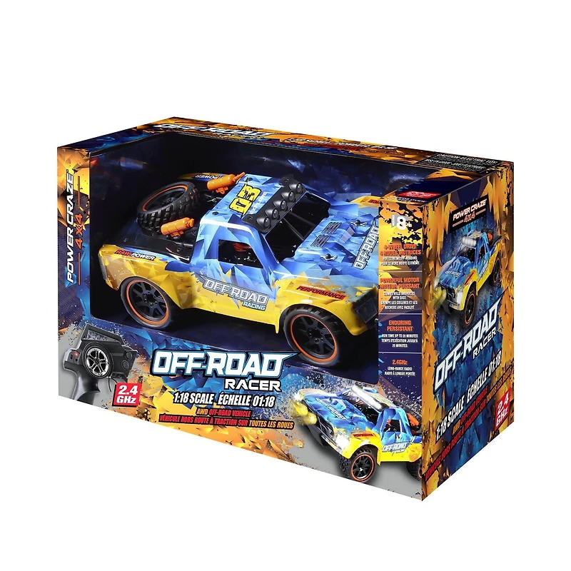 Off-Road Racer 1:18 Scale, AWD Off-Road Vehicle