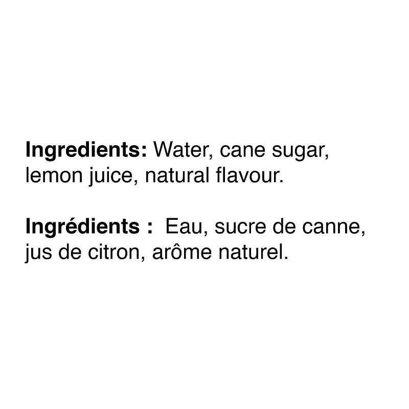 Limonade non fait de concentré Great Value 2,5 L