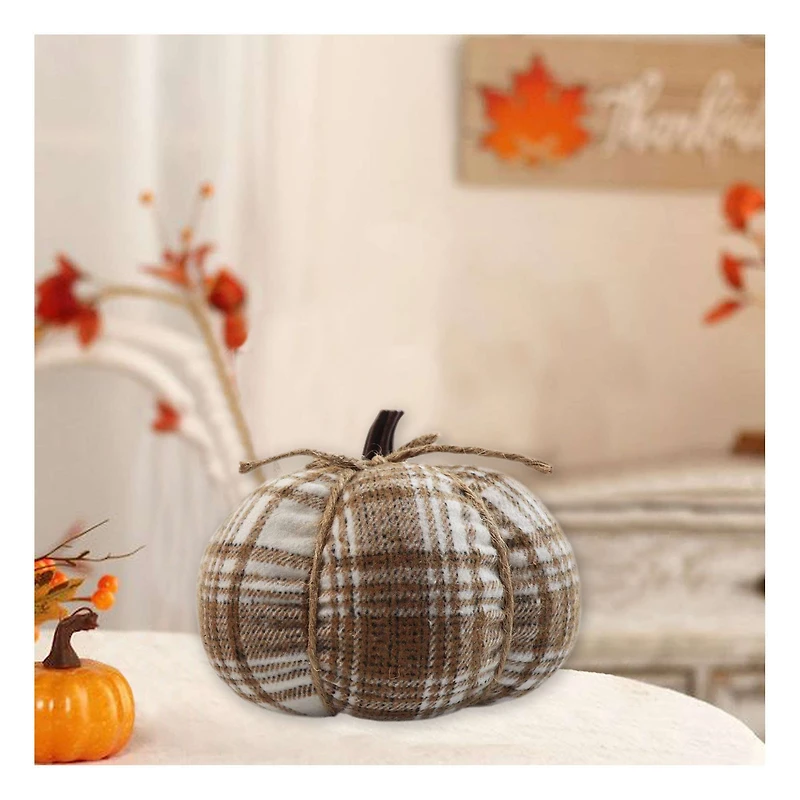 Citrouille - Plaid Marron Harvest Décor