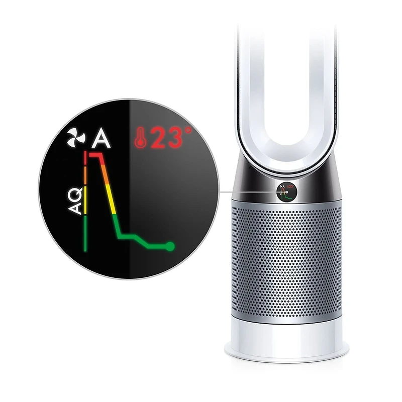 Ensemble purificateur, chaufferette et ventilateur Dyson Pure Hot + Cool(MC) à filtre HEPA