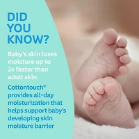 Johnson's Baby Lotion for Newborns, CottonTouch Cream, 800 mL
