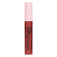 NYX PROFESSIONAL MAKEUP, Rouge à lèvres liquide Lip Lingerie XXL, Fini Mat, Formule végane - TURN ON (Pêche chaîr) Rouge à lèvres liquide