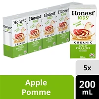 Honest Kids Apple Juice Boxes 5x200ml