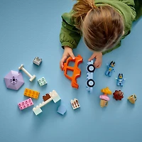 LEGO DUPLO La Visite au Comptoir de Crème Glacée avec Bluey, Jouet pour Tout-Petits 10458 LEGO La visite au compt 10458
