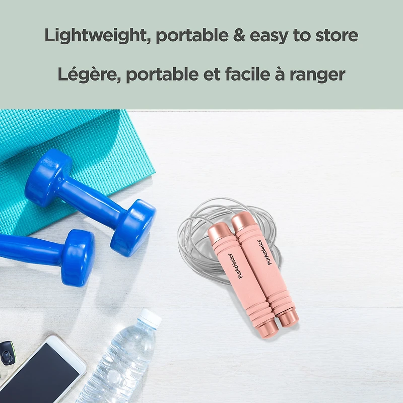 Corde à sauter en mousse confortable