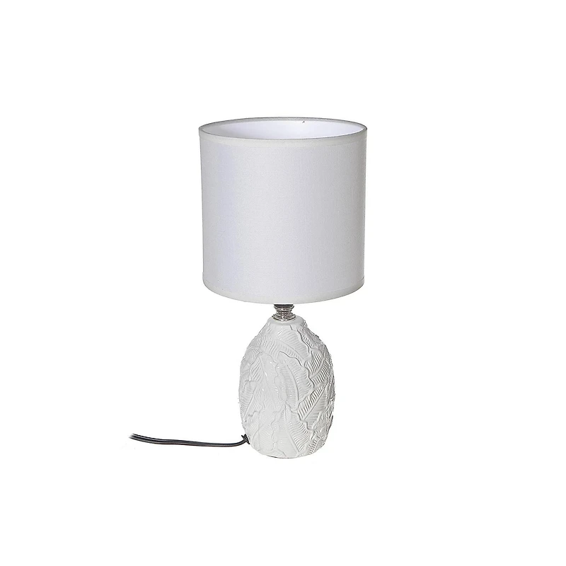 Ceramic Table Lamp With Shade Leaflet