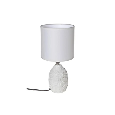 Ceramic Table Lamp With Shade Leaflet