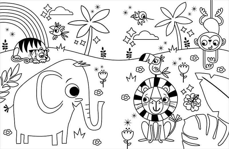 Scratch and Sparkle Rainbows Colouring Book, Scratch and Sparkle 28 pages