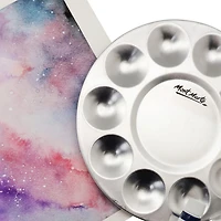 MONT MARTE Palette ronde en aluminium - 10 cavités