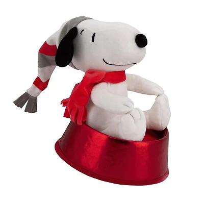 Décoration Hallmark pour cime d'arbre, 9,75 po (Peanuts, en peluche)