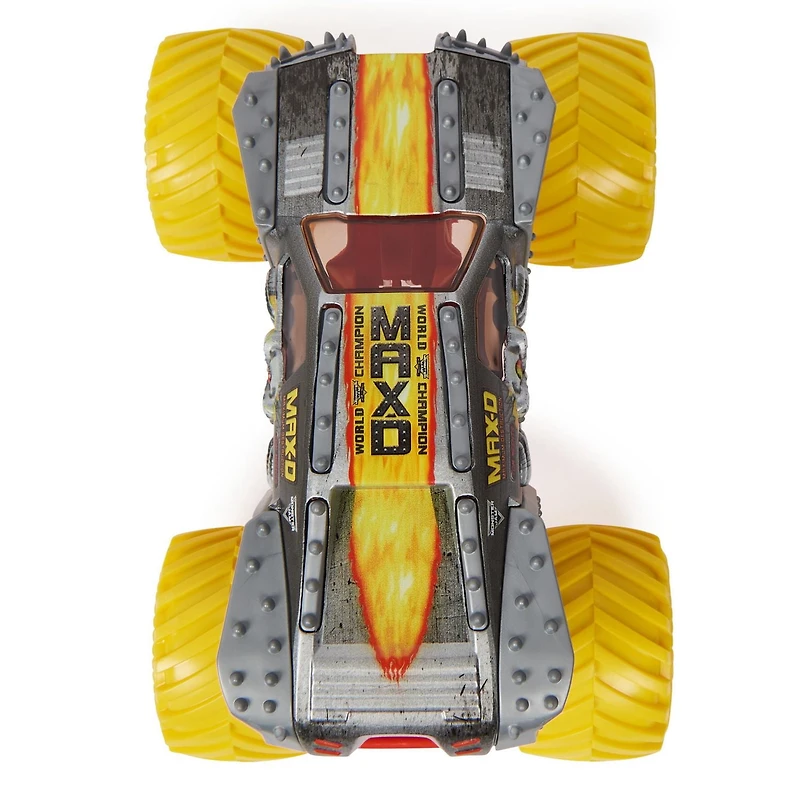 Monster Jam, Monster truck Max-D officiel, véhicule en métal moulé à collectionner, échelle 1:24, jouets pour garçons à partir de 3 ans
