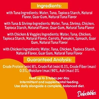 Friandises pour chats Delectables Squeeze up, paquet de 48 48 x 14g