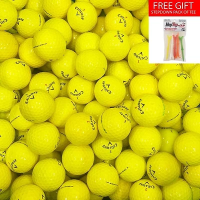 Mulligan - 88 balles de golf récupérées Callaway  AAA, Jaune