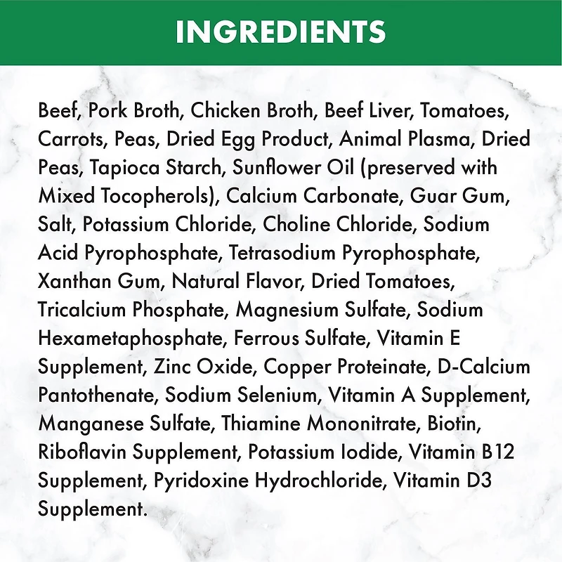 Nourriture humide sans céréales pour chiens Nutro Ragoût avec bœuf, tomates, carottes et petits pois 355g
