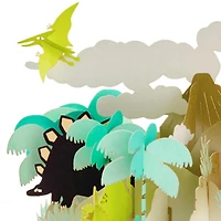 Carte de fête Signature en relief – Paper Wonder de Hallmark (Dinosaures)