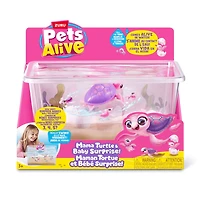 Pets Alive Mama Turtle Surprise by ZURU, Robot Toy Pet Turtle