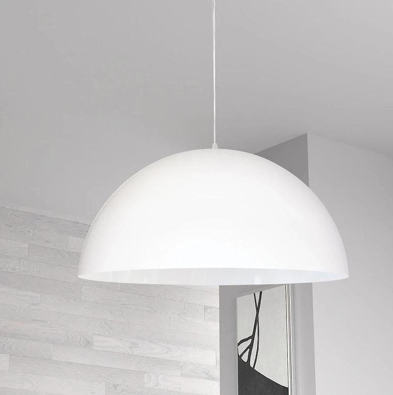 Pendentif Dainolite OFE-201P-MW blanc mat