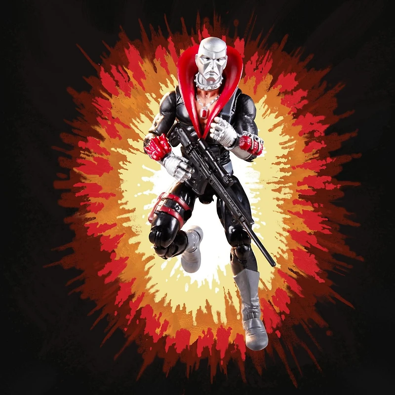 G.I. Joe Retro Collection Destro Toy 3.75-Inch-Scale Collectible Action Figure with Multiple Accessories, Toys for Kids Ages 4 and Up