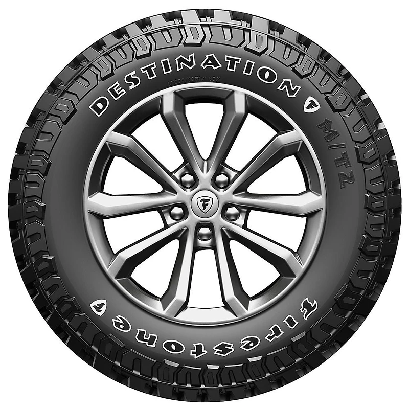 Firestone Destination MT2 35X12.50R20 E/10PLY BSW Light Truck Tire
