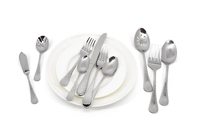 Wallace Home 45 Piece Brooklyn Flatware Set