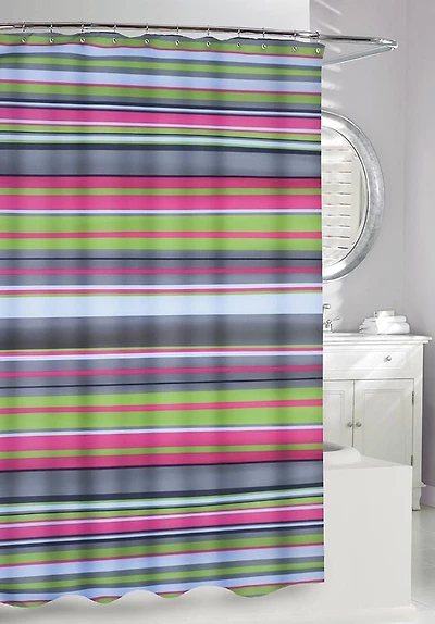 TEMPEST STRIPE SHOWER CURTAIN