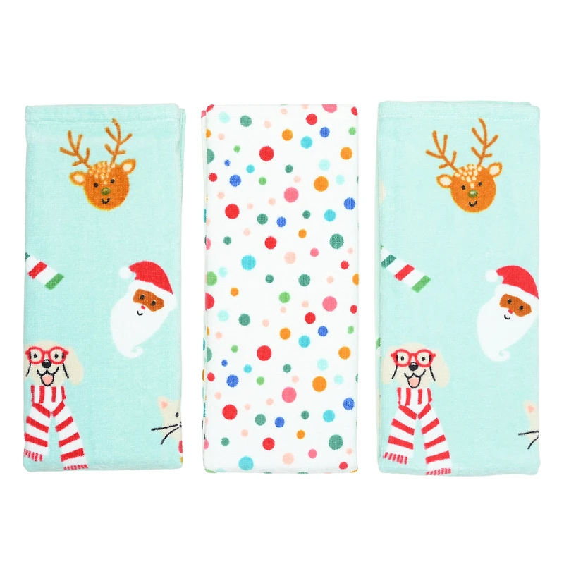 Holiday Time Essuie-mains 3PK