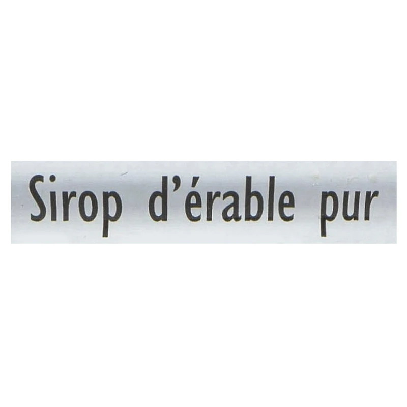 Sirop d'érable pur Foncé, Goût Robuste 540 ml, Sirop d'érable pur Foncé, Goût Robuste