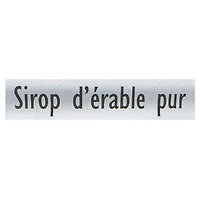 Sirop d'érable pur Foncé, Goût Robuste 540 ml, Sirop d'érable pur Foncé, Goût Robuste
