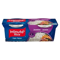 Minute Rice Jasmine Cups 2x125g (250g)