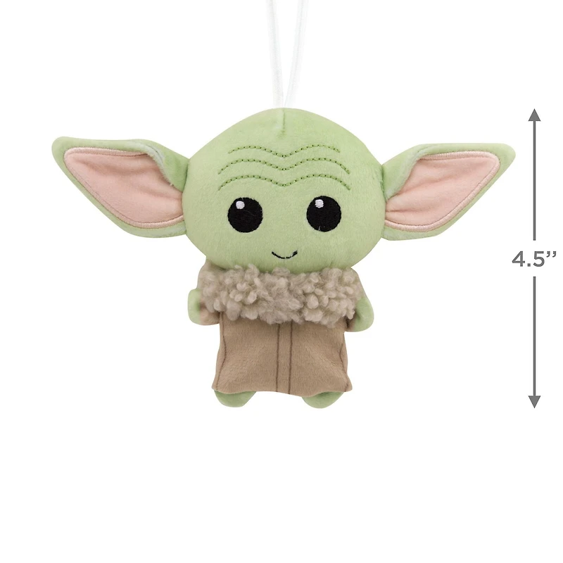 Décoration Hallmark de Noël, Grogu, La Guerre des étoiles : Le Mandalorien, en peluche