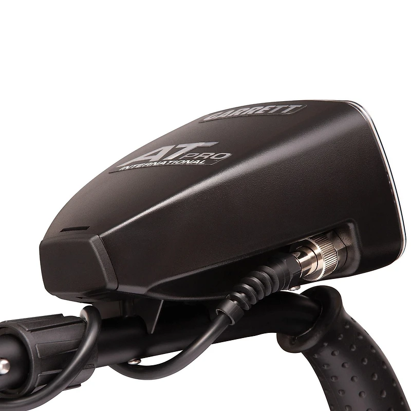 Garrett AT PRO Hand Held Waterproof Metal Detector with Headphones - Black