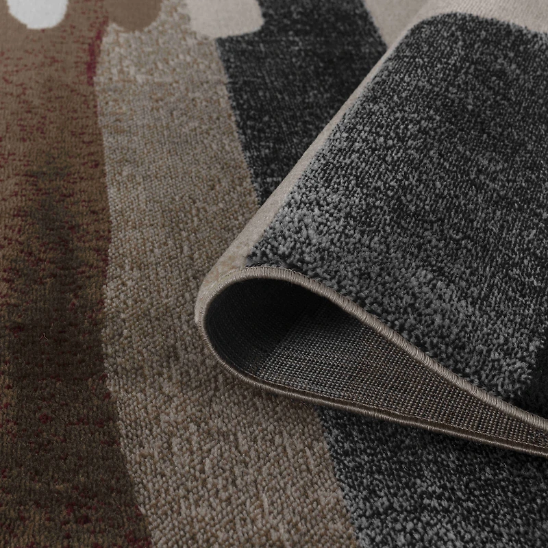 Rug Branch Sakarya Collection Abstract Mid-Century Modern Indoor Area Rug