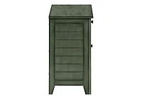 Monarch Specialties Accent Table, Nightstand, Storage Drawer, End, Side Table, Bedroom, Lamp, Storage, Antique Green Veneer, Transitional