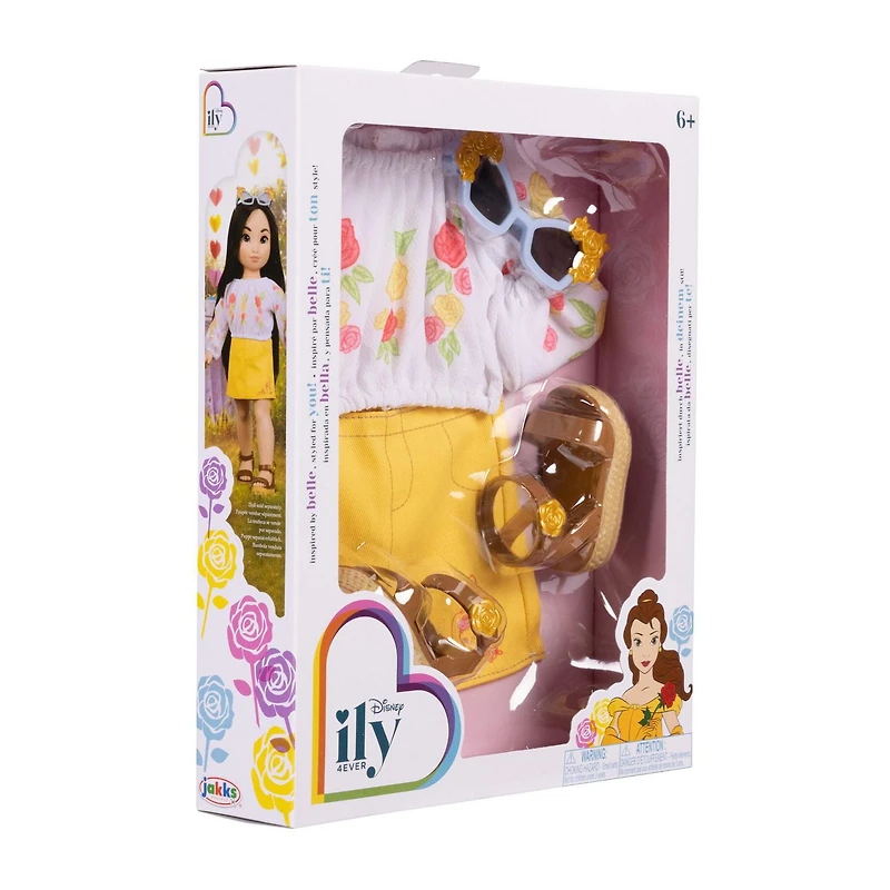 Ensemble de vêtements mode de la collection ily 4EVER de Disney – Inspiré par Belle Ensemble de vêtements mode inspiré par Belle