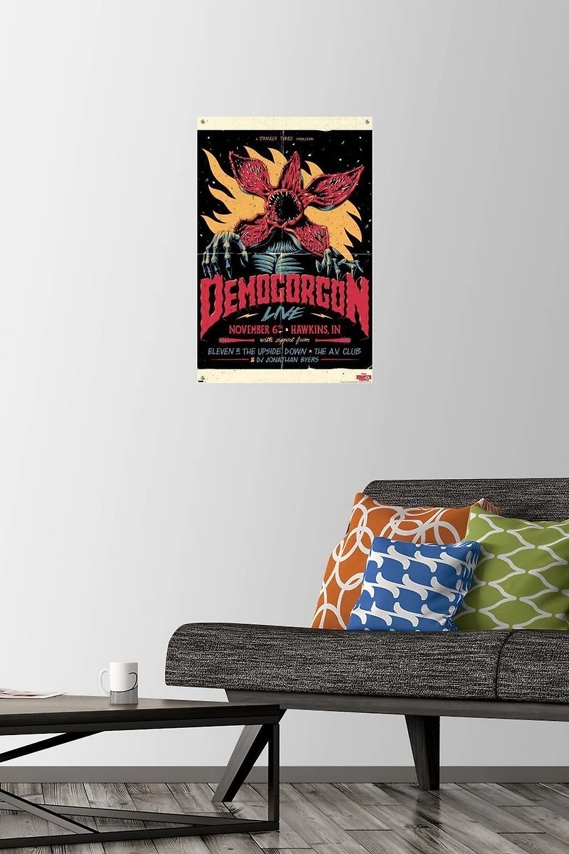 Netflix Stranger Things - Démogorgon en direct