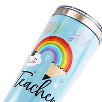 Graduation Gift Coffee Tumbler Rainbow