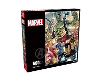 Buffalo Games Entertainment Marvel's Avengers World 14 500-Piece Interlocking Jigsaw Puzzle for Adults Ages 14 and Older