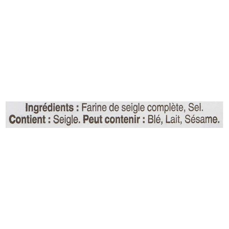Wasa Seigle Leger Croustipain Complet 270gr