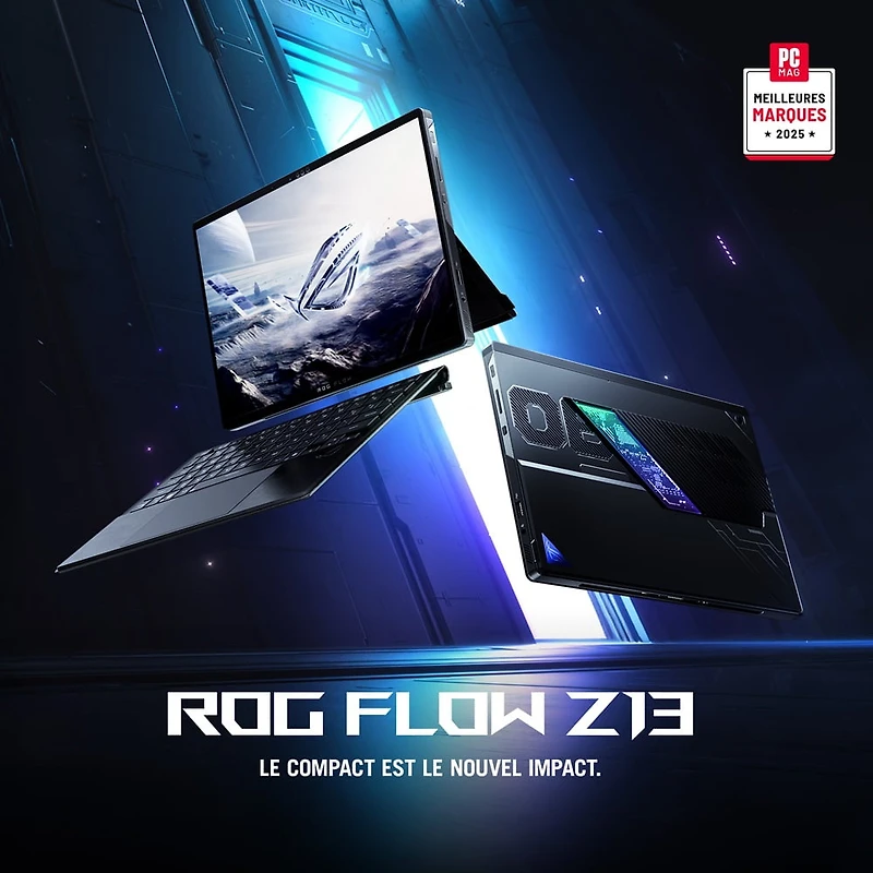 ROG Flow Z13 (2025) Gaming Laptop, 13-inch 2.5K 180Hz Nebula Display, AMD Ryzen AI Max 395+ processor, 32GB RAM, 1TB Storage, Windows 11, GZ302EA-XS96