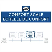 Oreiller de Lit en Alternative au Duvet Lavable en Machine Sealy Smooth Support - Standard L'oreiller Sealy®
