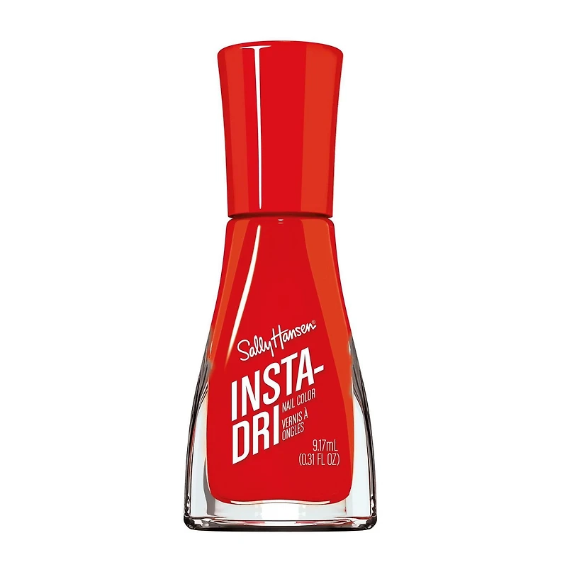 Insta-Dri® Nail Polish, 3-in-1 formula with built-in base and top coat. 1 Stroke, 1 Coat . Done. Dries in 60 seconds, 1 Stroke