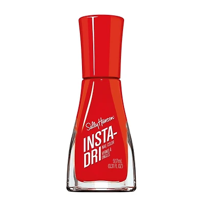 Insta-Dri® Nail Polish, 3-in-1 formula with built-in base and top coat. 1 Stroke, 1 Coat . Done. Dries in 60 seconds,  1 Stroke